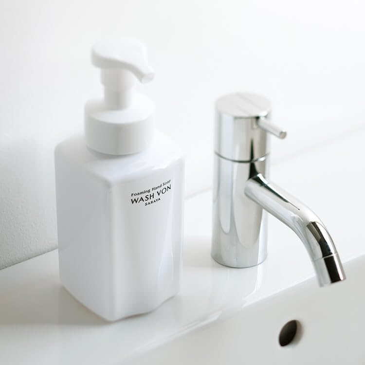 Amazon.co.jp: サラヤ ウォシュボン PET容器 400mL 泡ポンプ付